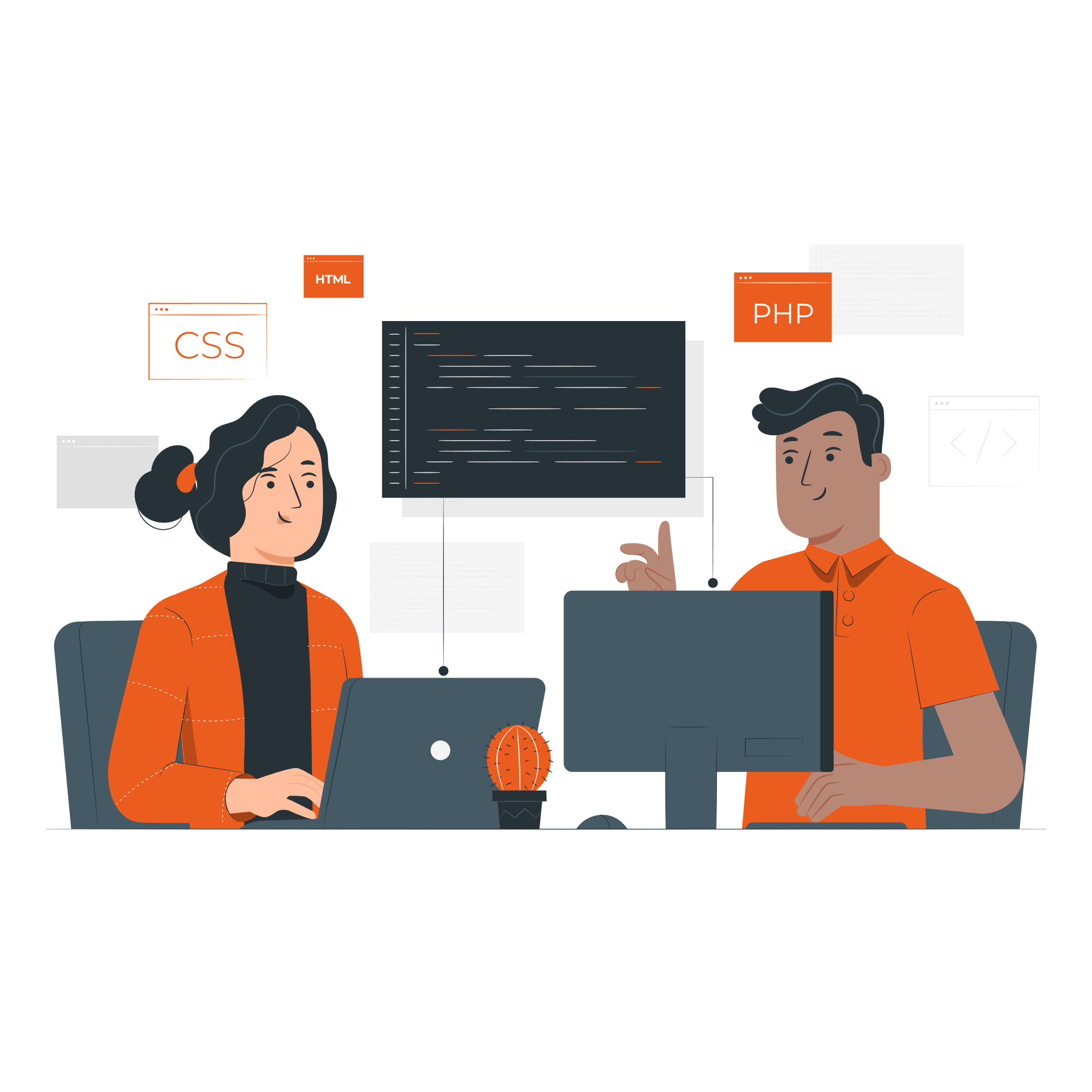 Estudante criando design gráfico criativo no computador