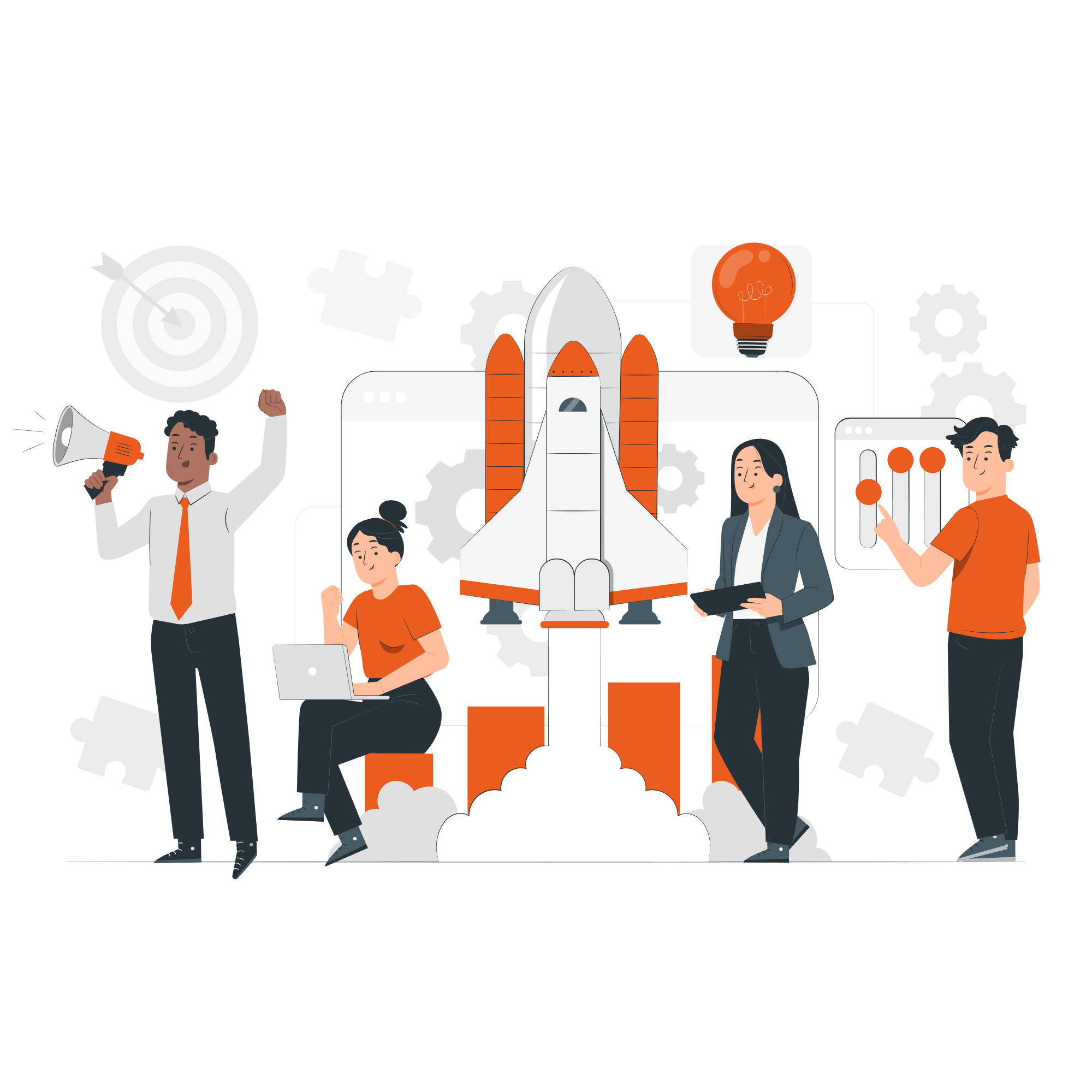 Equipe de designers colaborando em projeto criativo